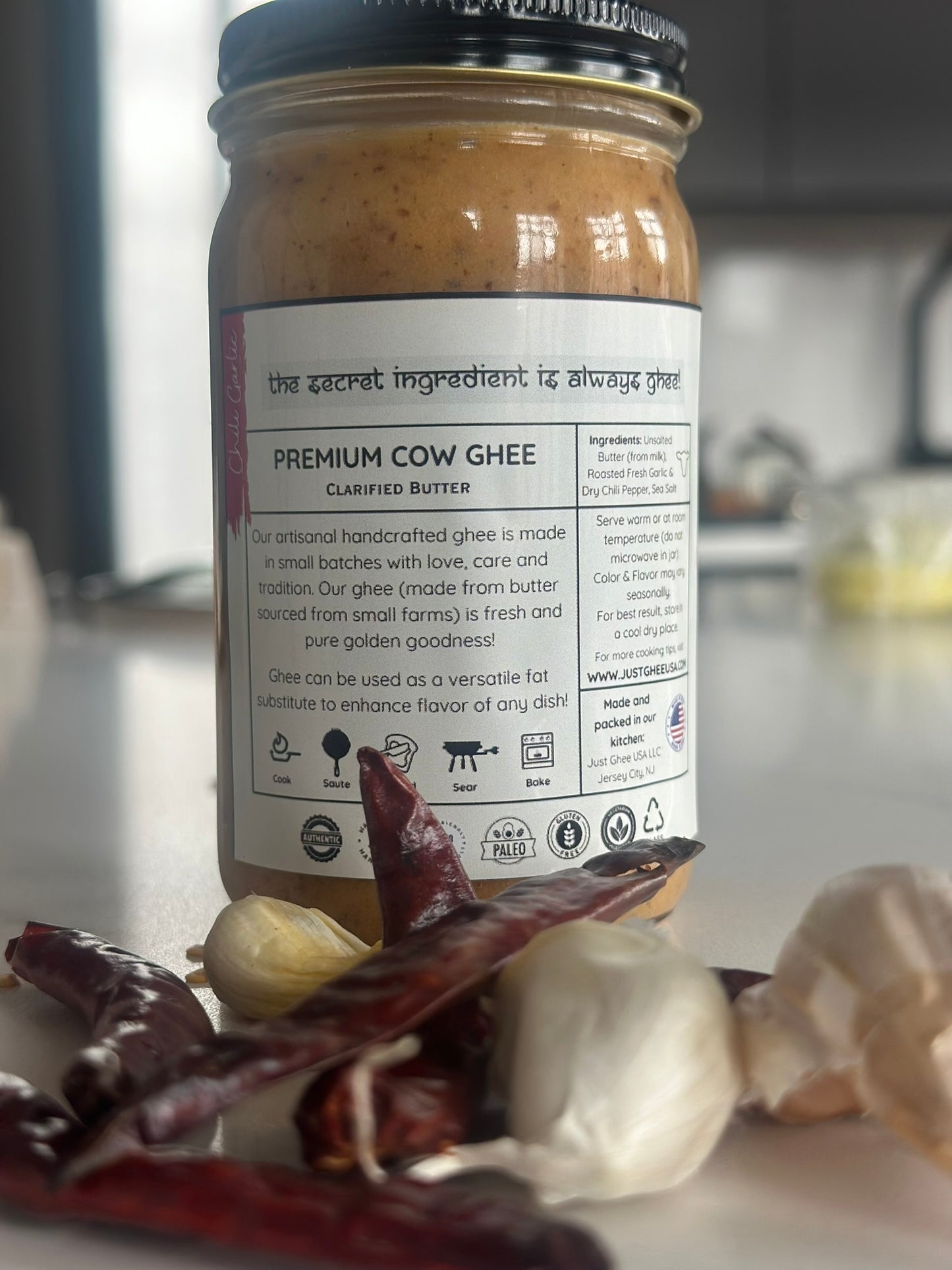 CHILI GARLIC GHEE